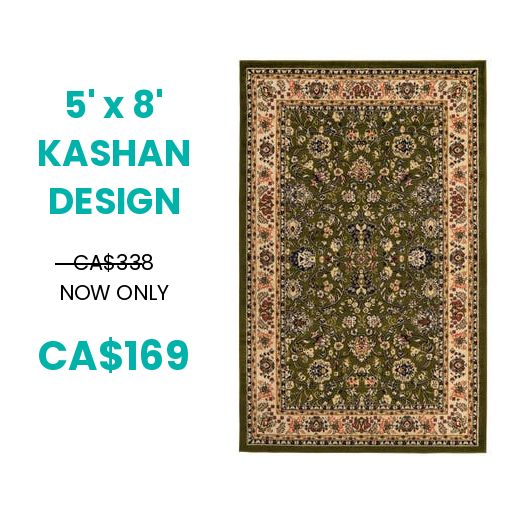 3122728 - 5x8 Kashan Design $169