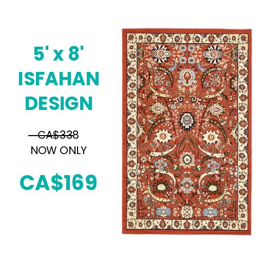 3137600 - 5x8  Isfahan Design $169