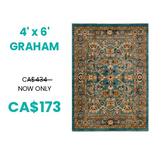 3144407 - 4x6 Blue Graham $174